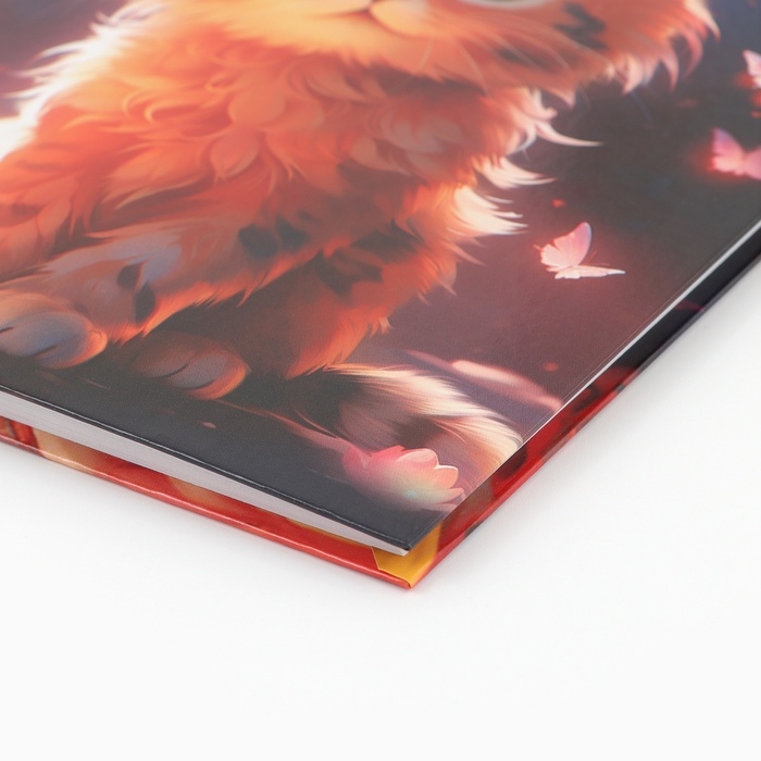 Дневник школьный 1-4 класса, в твердой обложке, 48 л &laquo;Рыжий котенок&raquo;