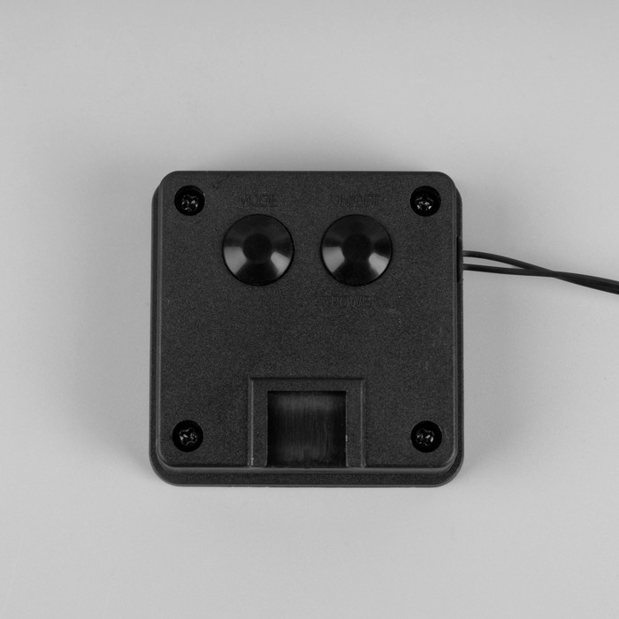 Гирлянда &laquo;Нить&raquo;, 2.7 м, с насадкамив виде шаров, IP44, 10 LED, 8 режимов, солнечная батарея, тёмная нить, свечение белое