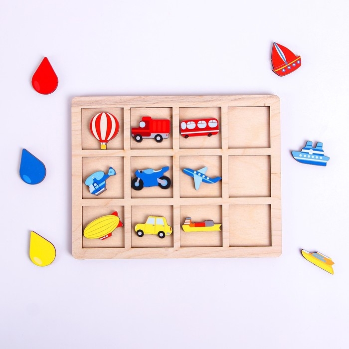 Головоломка. Сортер составной &laquo;Транспорт&raquo;