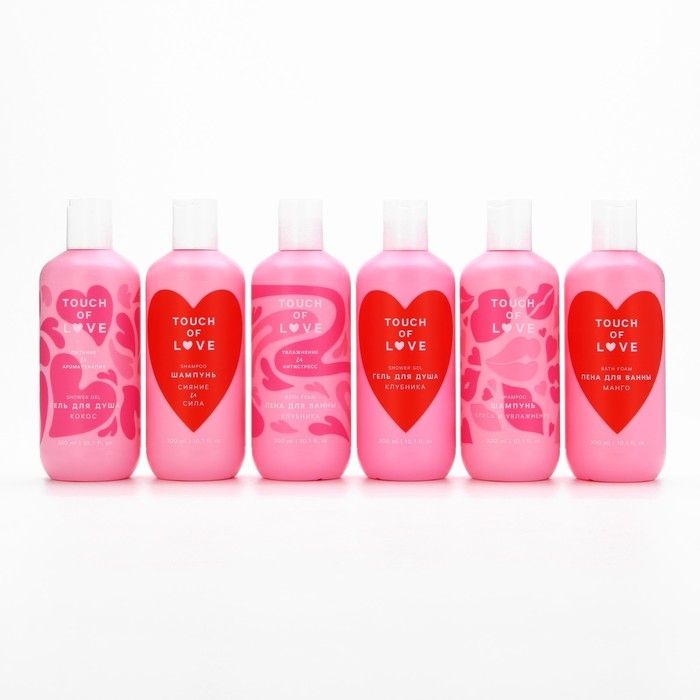 Шампунь для волос Just love, 300 мл, аромат свежести, ЧИСТОЕ СЧАСТЬЕ