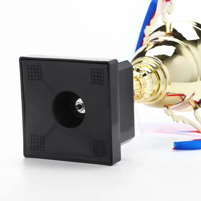 Кубок 185В, наградная фигура, золото, триколор, подставка пластик, 26 &times; 16 &times; 8,5 см.