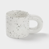 Кружка Доляна "Сплэш" 14х8,8х8 см, цвет белый