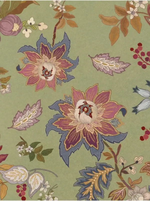 Бумага упаковочная глянцевая двухсторонняя &laquo;Цветы&raquo;, 70 &times; 100 см