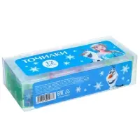 Точилка пластиковая с контейнером, двойная, МИКС, &laquo;Холодное сердце&raquo;