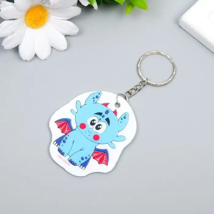 Брелок EVA "Смущённый дракончик" 5х6 см