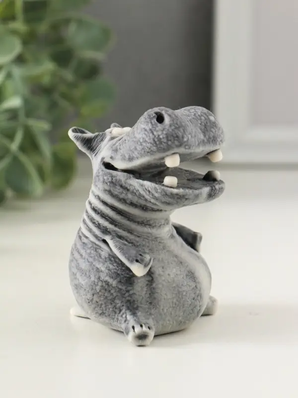 Сувенир "Бегемот сидит" 7 см