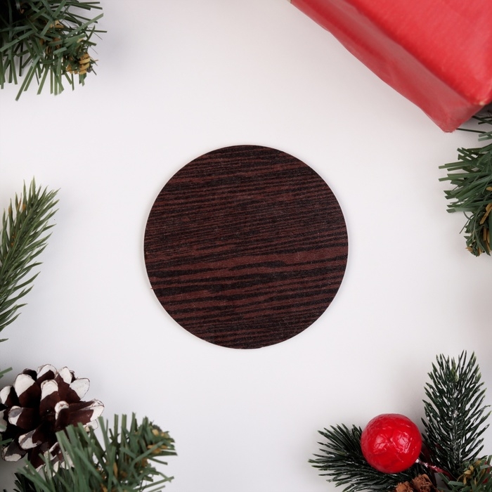 Набор "Коньки", подставка под горячее и 2 подстаканника, D-20,5 см