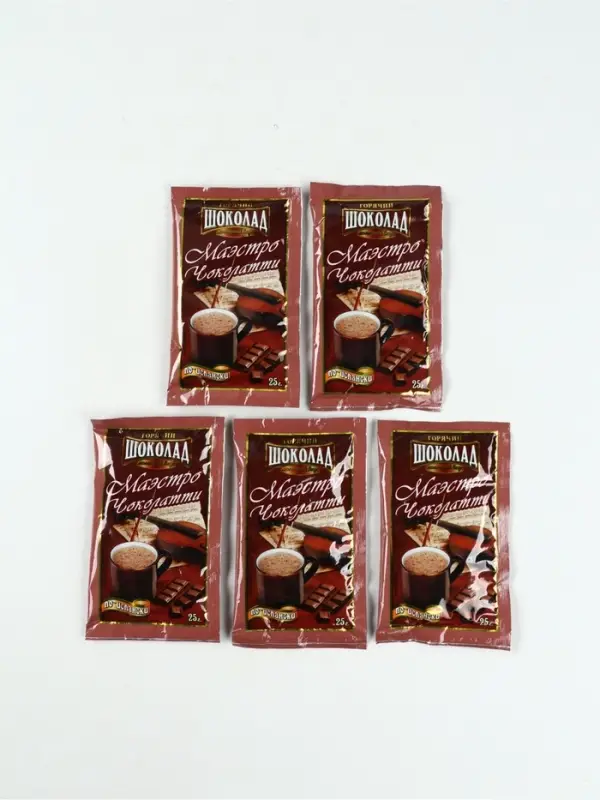 Горячий шоколад со вкусом апельсина, 5 шт