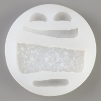 Молд силиконовый &laquo;Хлеб и шпроты&raquo;, 12 &times; 2 см