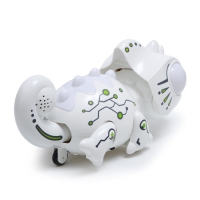 Робот &laquo;Хамелеон&raquo; IQ BOT, на пульте управления, интерактивный: звук, свет, на батарейках