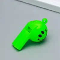 Свисток пластик "Смайл", МИКС