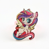 Кольцо детское  "Ты чудо", единорог