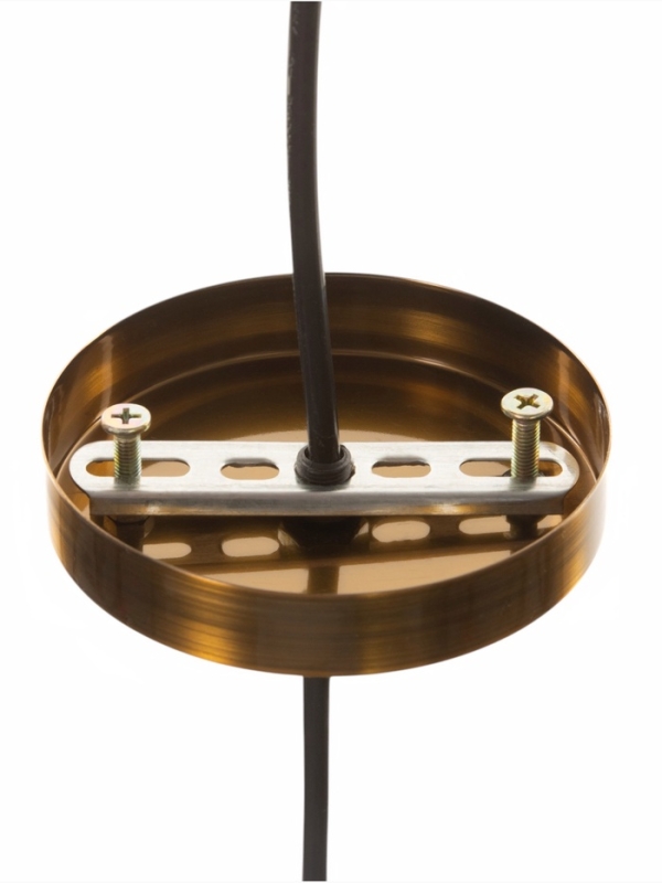 Светильник Paula 1х40Вт Е27 медь 20х20х25см