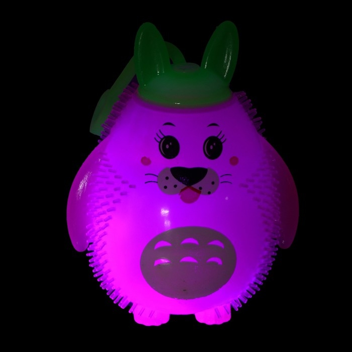 Ёжка &laquo;Зайка&raquo;, световой, цвета МИКС