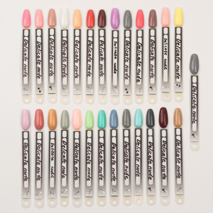 Гель лак для ногтей &laquo;DELICATE NUDE&raquo;, 3-х фазный, 8 мл, LED/UV, цвет белый (01)