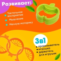 Развивающая игрушка-цепочка для зубов &laquo;Фруктовые колечки&raquo;