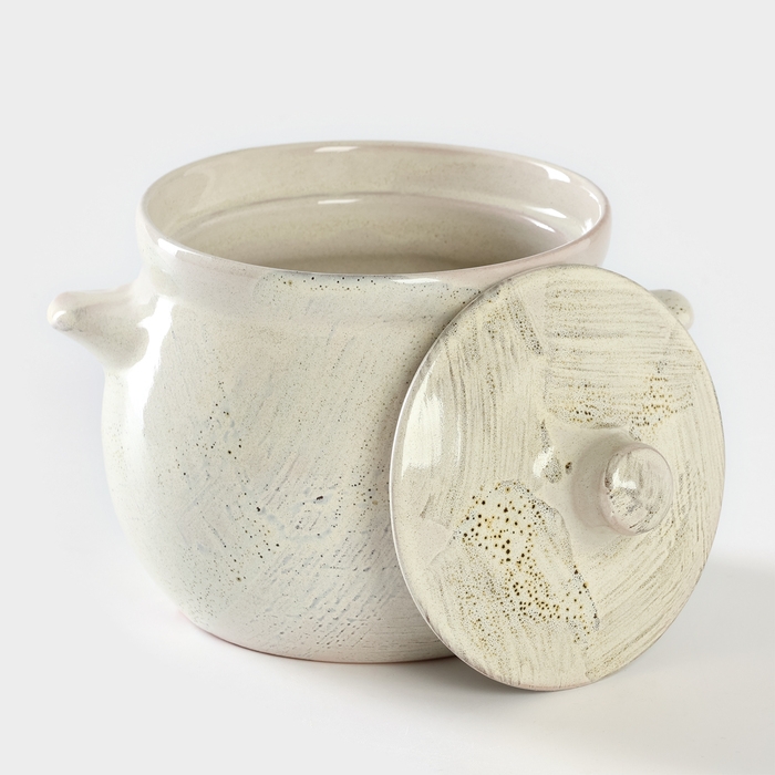 Горшок для запекания керамический &laquo;Шебби&raquo;, 650 мл, d=11,5 см