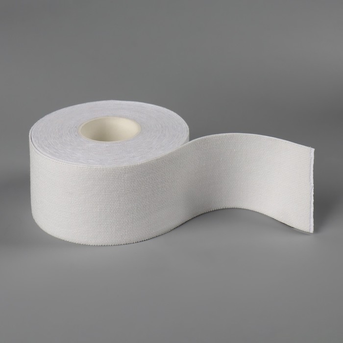 Кинезио - тейп, 3,8 см &times; 5 м, цвет белый