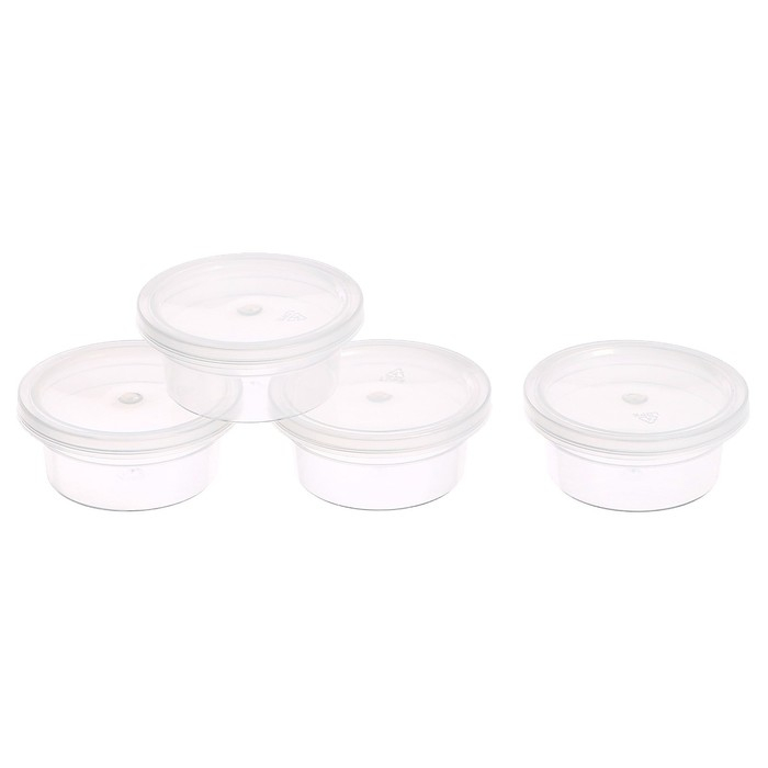 Набор для игры с пластилином &laquo;Весёлый транспорт&raquo;, 4 баночки с пластилином