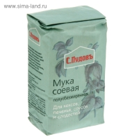 Мука &laquo;С. Пудовъ&raquo;, соевая 400 г