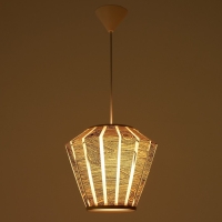 Светильник BayerLux 1674/1WT E27 40Вт бело-черный 29х29х25-125 см