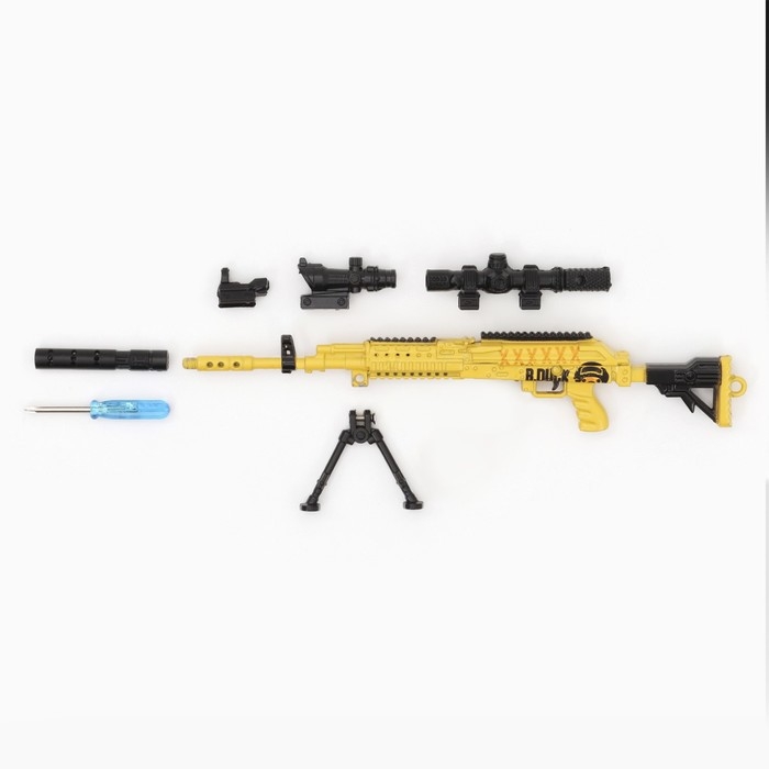 Сувенирное оружие мини винтовки "Angry Duck" 26см