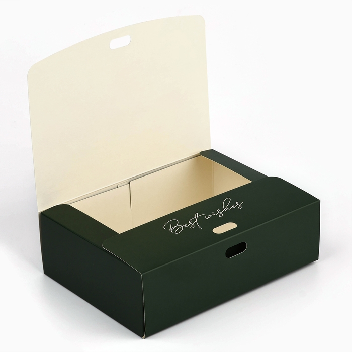 Коробка подарочная новогодняя складная &laquo;Верь в чудо&raquo;, 16.5 х 12.5 х 5 см, Новый год