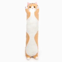 Шкурка мягкой игрушки &laquo;Кот-батон&raquo;, 130 см, цвет рыжий, без набивки