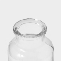 Набор баночек стеклянных для специй с пробковой крышкой Доляна &laquo;Парфе&raquo;, 180 мл, 11&times;5 см, 12 шт