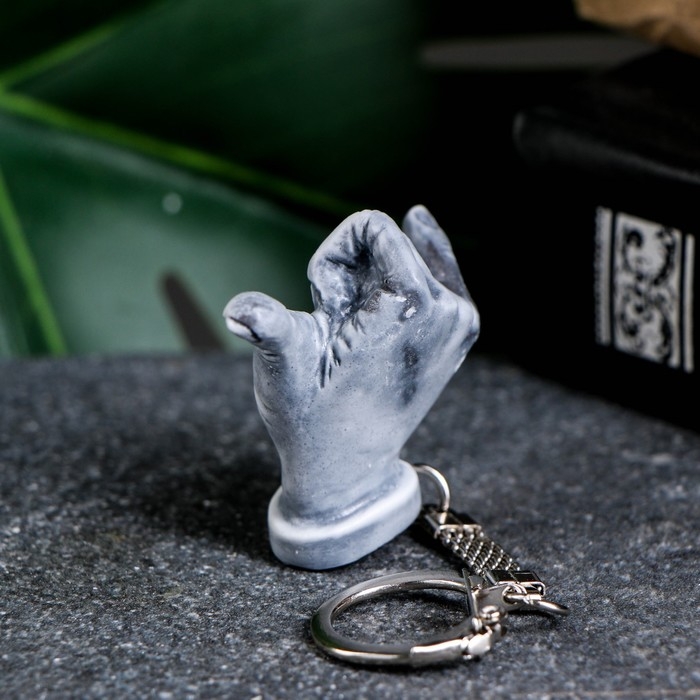 Брелок "Жест руки" 5см, МИКС