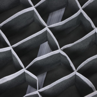 Набор коробов для хранения Доляна &laquo;Гранж&raquo;, 4 шт, 33&times;32&times;10 см, 31&times;15,5&times;10 см, 29&times;14&times;10 см