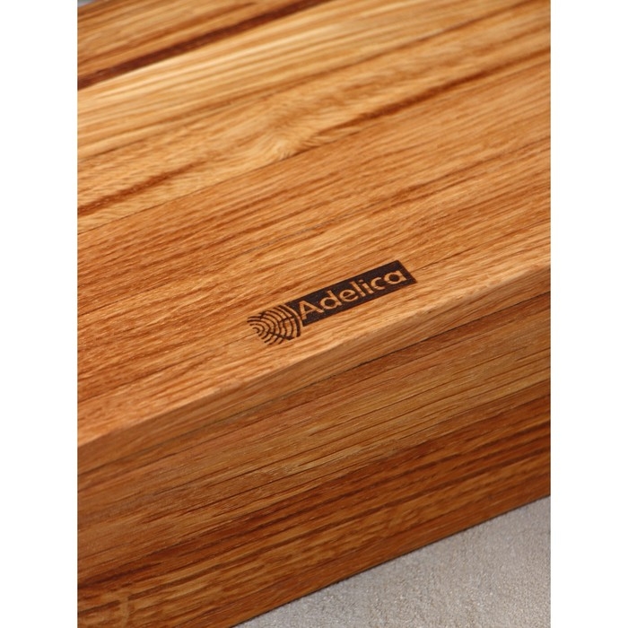 Подставка - салфетница Adelica, 21,5&times;15&times;7,5 см, дуб