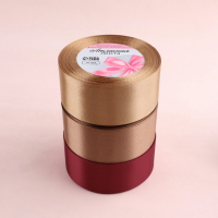 Набор атласных лент &laquo;Вечерний&raquo;, 3 шт, размер 1 ленты: 40 мм &times; 23 &plusmn; 1 м