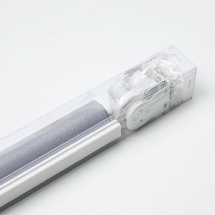 Штора рулонная &laquo;Механика&raquo;, 50&times;180 см (с учётом креплений 3,5 см), цвет серый