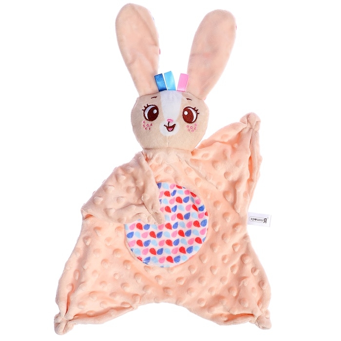 Мягкая игрушка - комфортер &laquo;Зайчик&raquo;, бежевый