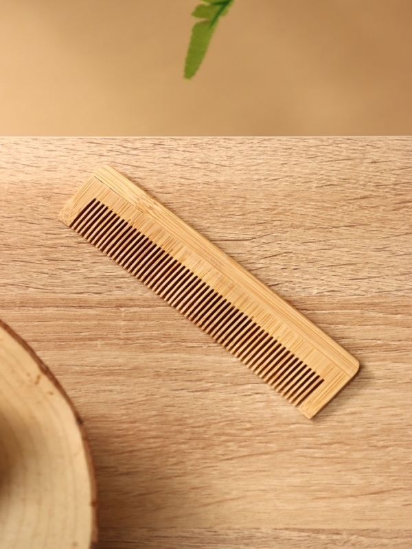 Расчёска 13,5 см, бамбук