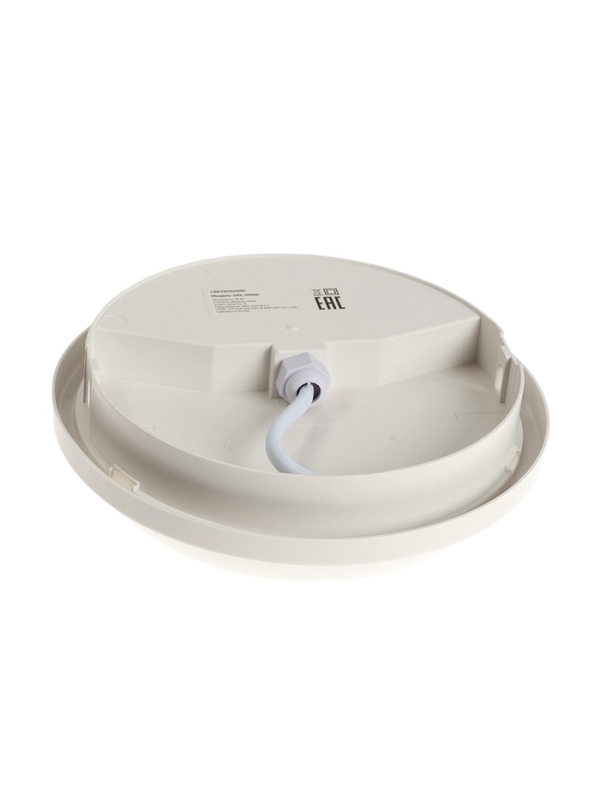 Светильник светодиодный с датичком движения, 15 Вт, IP54, 4000K, 220 В, круг