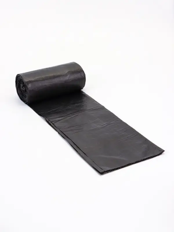 Мешки для мусора 160 л ПНД, 20 мкм, 10 шт в рул, цвет черный