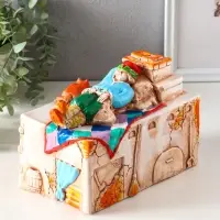 Копилка для денег &laquo;Печка&raquo;, гипс, 14.5&times;20&times;12 см