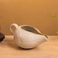 Соусник, 8&times;9&times;16 см, керамика, белый