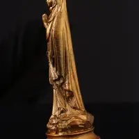 Фигура "Дева Мария" 14х5 см, бронза