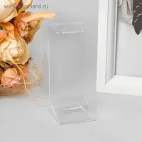 Подставка под серьги и кольцо 4&times;4&times;6.5 см, оргстекло 2 мм