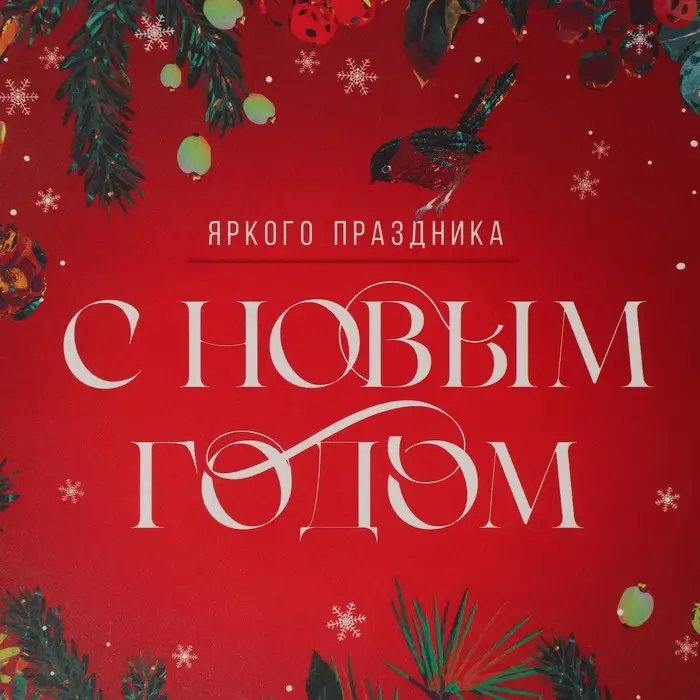 Коробка для кондитерских изделий с пластиковой крышкой &laquo;Яркого праздника&raquo;, 21 х 21 х 3 см