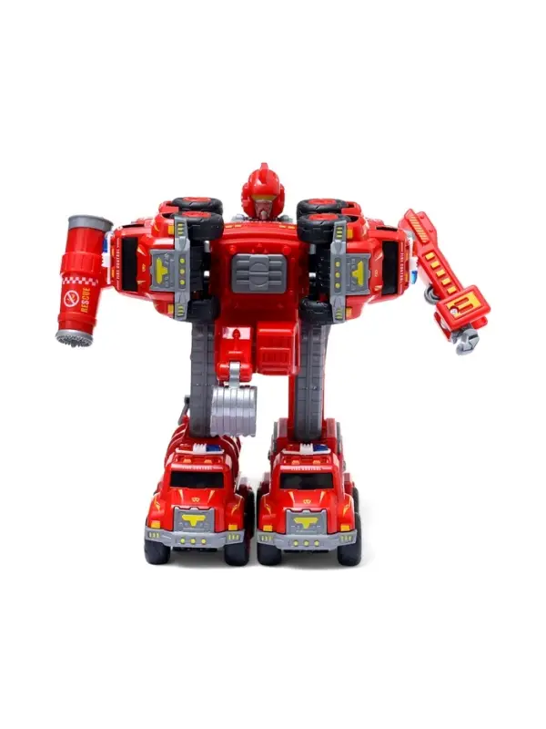 Робот-трансформер &laquo;Огнеборец&raquo; 5в1, собирается из 5 машинок, подвижные детали