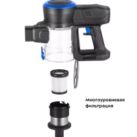 Беспроводной пылесос вертикальный КТ-5175 (2 в 1) 220 Вт