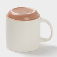 Кружка Доляна "Enjoy today" 12х9х10 см, цвет белый