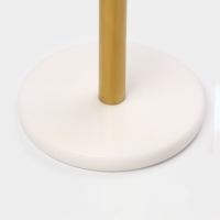 Держатель для бумажных полотенец "Marble" цвет белый, мрамор