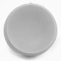 Тарелка детская на присоске и ложка, серый, Mum&Baby