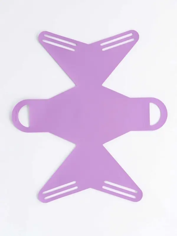 Кожанная подарочная сумочка 13 х12 х 5,5 см сиреневая