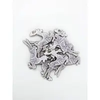 Подвеска деревянная "Олень" , 10 шт.